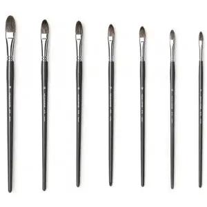 유화 AM11QE79 및 아크릴용 815F 숏 필버트 붓 6호 화방용품 전문 붓