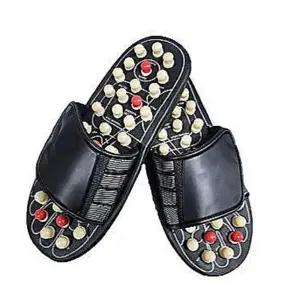 지압 슬리퍼 발 건강 혈액순환 회전수축식 슬리퍼 사무실 실내화