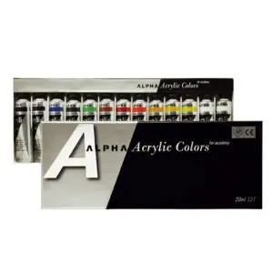 아크릴페인트 XE52KK98 세트 물감 24색 20ml 캔버스 그림 그리기 재료