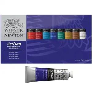 수성 JA97BZ89 유화 물감 10색 세트 37ml 미술용품 아트 페인팅 재료