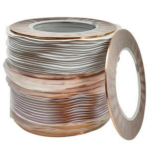 2mm3mm5mm6mm 단일 전도성 구리 호일 테이프 EMI 차폐 휴대폰 기타 수리용 한쪽