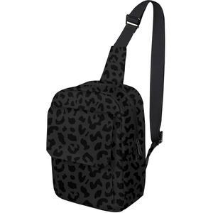 사진작가 카메라 슬링백이 있는 가브라덴 귀여운 소형 가방 방수 DSLR 케이스, 니콘 소니 라이트웨이트 여성용 또는 남성용 블랙 레오파드 치타 지원