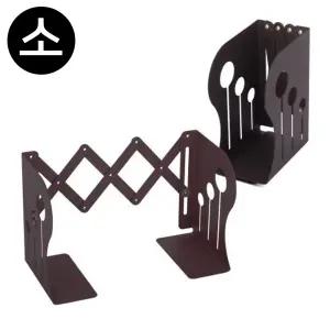 모닝글로리 다이나믹 접이식 책꽂이 소 브라운