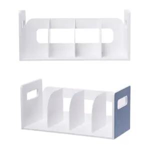 4단 학생용 책상 책꽂이 북앤드 48.5x21cm 1개 NV