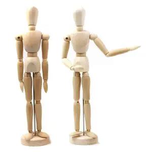 구체관절 TM65LM32 인형 대30cm 원목 나무 목각 사람형