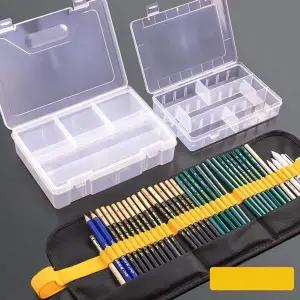 키밍 XM87PJ31 스케치 화구 정리함 미술 도구 수납 박스