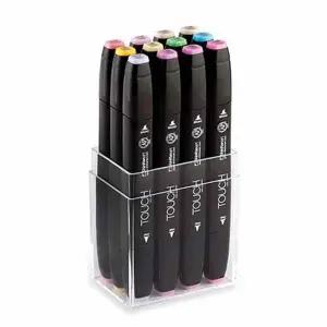 12색 XK12ND24 파스텔 트윈팁 마카 펜 세트 컬러펜 수채화 드로잉 미술용품