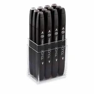 트윈팁 DY74YH49 마카 세트 12색 컬러 펜