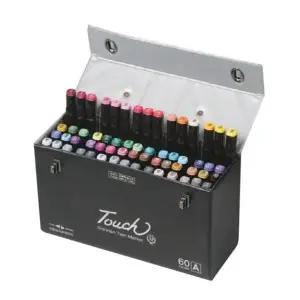 마카 EU64OI82 색연필 그림물감 미술도구 60색 세트