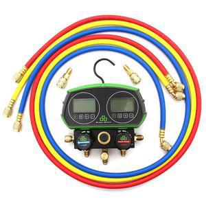 268D 디지털 더블 매니폴드게이지 5밸브