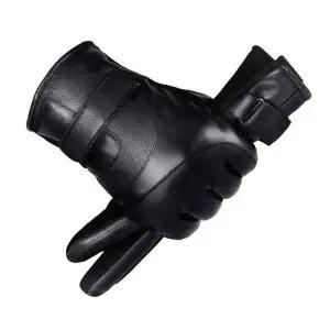 PU가죽 CU53AO83 방한 오토바이 장갑 스크린 터치 논슬립 장갑
