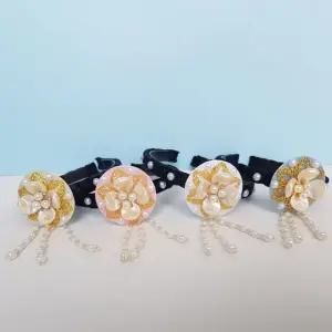 한복머리띠 헤어장식 드레스 머리밴드