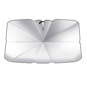 자동차 앞유리 차양 우산 실내용 52인치 x 30인치 전면 유리창 보호 자외선 차단 및 시원함 유지 SUV 세단