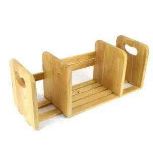 책꽂이 원목 나무책꽂이 책상정리용품 서재인테리어