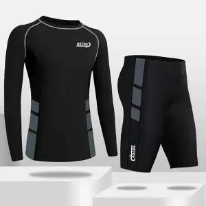 여성 WI55FC87 남성 커플래쉬가드 서핑슈트 긴팔수영복 상하의