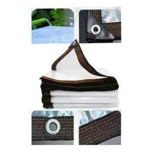 투명 NL31VL89 비닐 방수포 보온 온실 필름 방풍 커버 5x6M