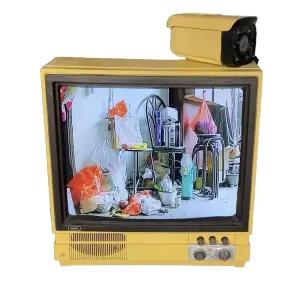 TV 카메라 송출세트 레트로 촬영 장식품 소품 송출 세트