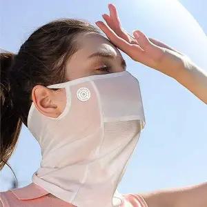 golf1004 OS21PQ72 쿨 메쉬 골프마스크 자외선차단 목커버