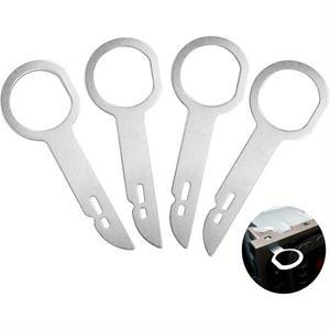 4개입 자동차 라디오 제거 도구 CD DVD 추출기 아우디 호환 폭스바겐 호환 메르세데스 호환-벤츠 호환 BMW