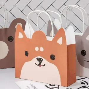 [골드스마일]쇼핑백 선물 가방 포장 상자 종이 동물 답례품