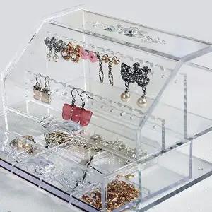 [하프클럽/셀러허브]서랍형 악세서리 정리함 154 105 102mm 귀걸이 목걸이