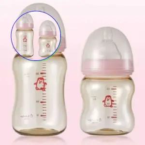 쌍문상회 편안한 PPSU 모유 젖병 160ml+240ml 세트 유아용