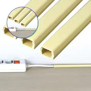 쌍문상회 실용적인 몰딩 전선정리 배선 몰드 사각 15mmx1m 3P