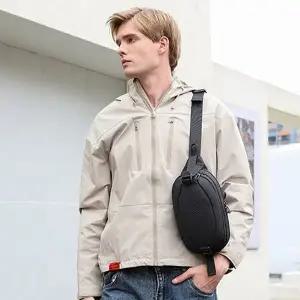 휴대폰허리가방 슬림핏 캐주얼 슬링백-WFHBF7D