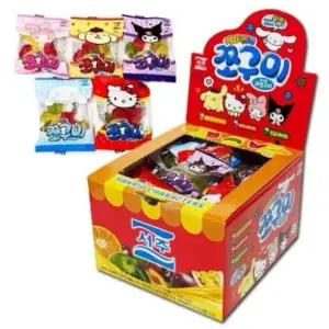 젤리 선물세트 1통 50봉입 소포장 어린이간식