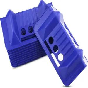 ANLULOAD 엣지 프로텍터 플랫베드 코너 타이 다운 프로텍터는 화물 엣지를 마모로부터 보호합니다 10Pcs