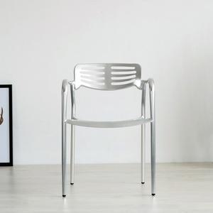 알루미늄 의자 스틸 발코니 테라스 정원용 USA 클래식 선베드 튜브 PASTEL 회전