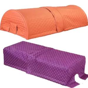 온열돔 커버 원적외선 사우나 침대 허리 주열기 찜질기 원형