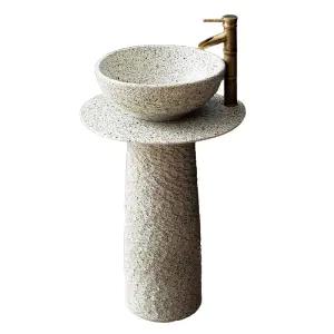 돌 세면대 카페 디자인 대리석 석재 빈티지 개수대 스톤