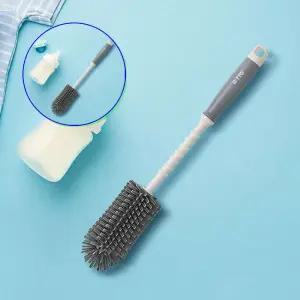 쌍문상회 편안한 젖병솔 텀블러 세척솔 납작모 빨대 젖꼭지용