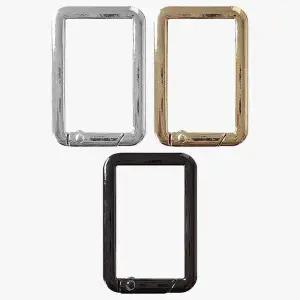 열쇠고리링 원터치 직사각 링 40mm 연결고리