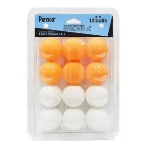 탁구용품 RX24WA93 탁구볼 2성 12개 혼합색상 세트