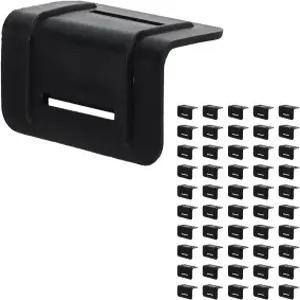 앤트레이더 타이 다운 엣지 프로텍터 소형 50개 플라스틱 코너 팔레트 가드 카고 스트랩 플랫베드