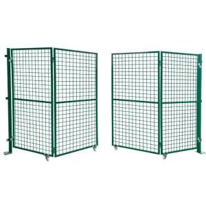 메쉬문 농막 담장문 출입문 야외 철재 펜스 간이 차고