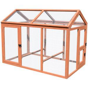 야외 대형 닭장 조류 양계장 짓기 가축 닭집 토끼장