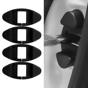 자동차 도어 잠금 스토퍼 제한 커버 토요타 라브4 랜드 크루저 코롤라 CHR 야리스 LC200 버클 액세서리 링