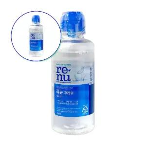 쌍문상회 세련된 렌즈세정액 바슈롬 리뉴 후레쉬 120ml 클리너