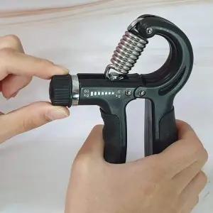 강도조절 GU12TB28 5-60kg 카운터 악력기 블랙