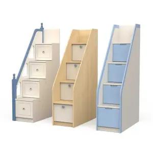 아이방 이층침대 계단 2층 벙커 난간 작품 수납형 서랍 베드