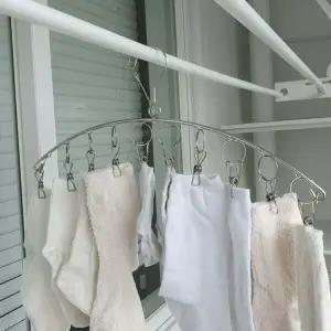 ZF EBV454L0 양말 미니건조대 스텐 옷걸이 빨래집게 10구