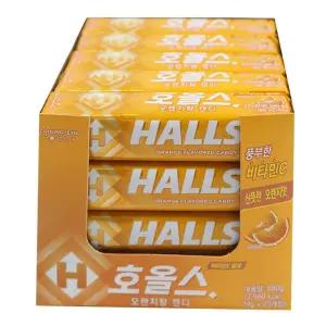 호올스 오렌지향 캔디 1박스 (20개입)