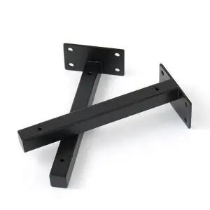 [하프클럽/셀러허브]셀프철물 일자 선반대 벽 선반받침대 2p세트 (200mm)