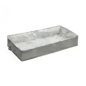 [하프클럽/셀러허브]침대밑 공간활용 투명창 부직포 언더베드 리빙박스