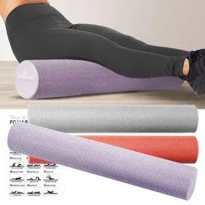 EVA폼롤러 AT49DJ99 90cm 얇은 폼플러 필라테스 돌기 스트레칭