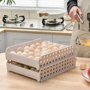 [하프클럽/셀러허브]두껍고 튼튼한 냉장고정리 계란케이스 60구