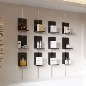 네일샵 진열대 철제프레임 펜트리 뷰티 선반 향수